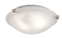 Trans Globe 58600 BN - 2LT FLUSH-SML-3 CLIPS-WH LINEN